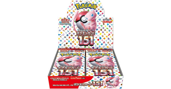 pokemon cards packs 151 POKEMON CARD GAME SCARLET AND VIOLET POKEMON CARD 151 - SV2a main image 0