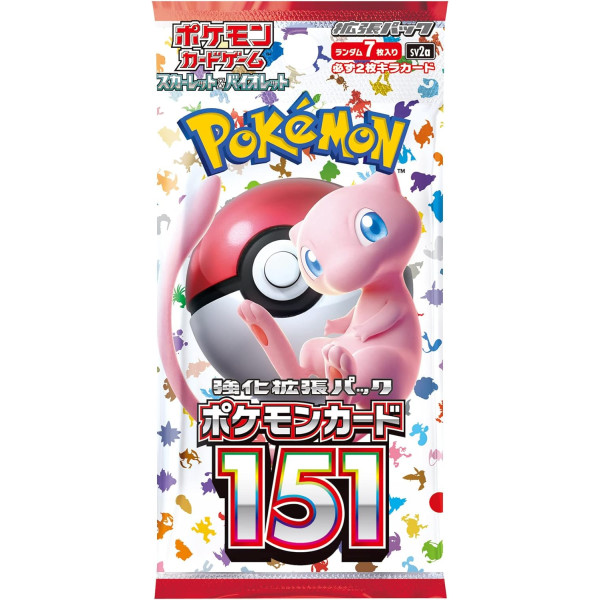151 Pokemon Cards Scarlet & Violet Enhanced Expansion Booster Pack 