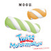 MOGU Twist Marshmallow Cushion