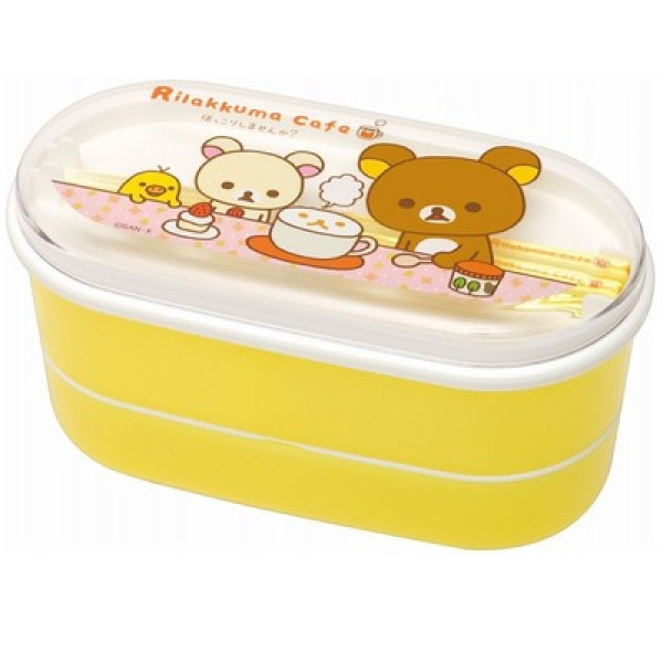 Rilakkuma Lunch Box with Chopsticks