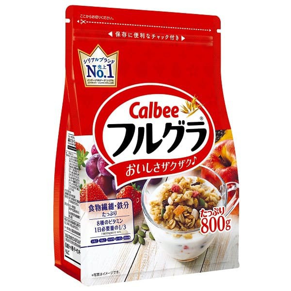 Japanese Cereal - Calbee Frugra Fruit Granola