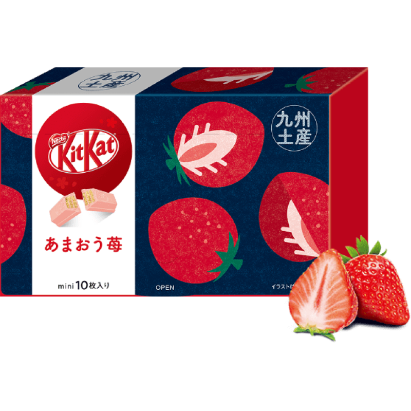 Japanese Kit Kat mini Amaou Strawberry