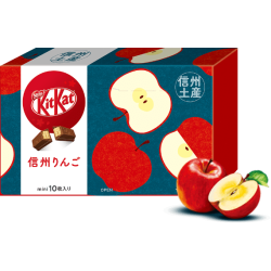 Japanese Kit-Kat mini Shinshu Apples