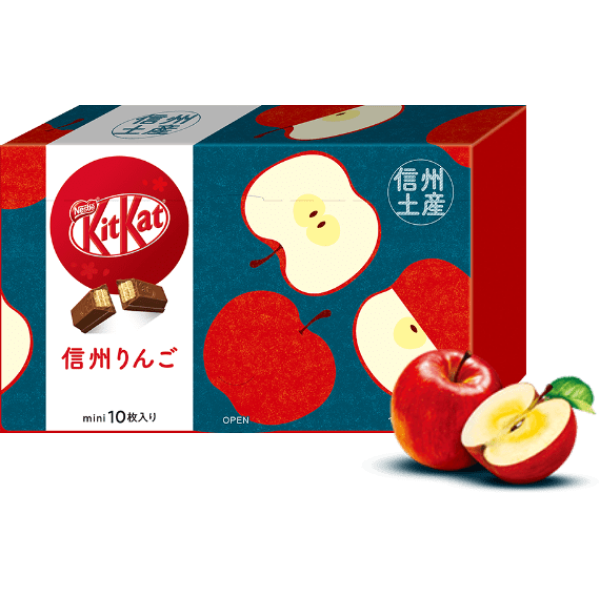 Japanese Kit-Kat mini Shinshu Apples