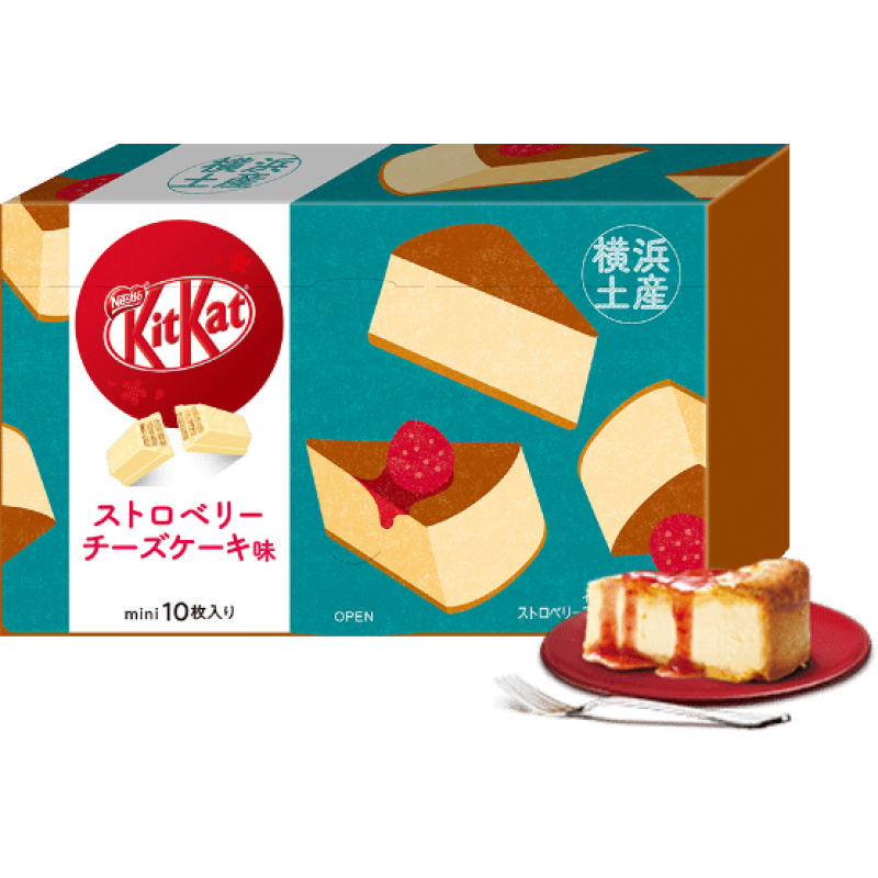 Japanese KitKat mini Strawberry Cheese Cake
