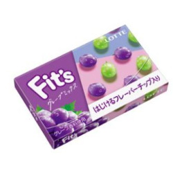 Lotte Fit's Link Gum - Grape Mix