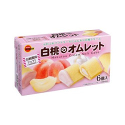 Peach Cream Soft Cake