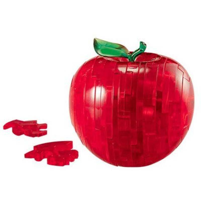 3d Crystal Puzzle Red-apple P7o6 FPY for sale online