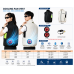 Fan Cooling Vest - High-Velocity Dual-Fan Air Conditioned Work Jacket, 3 Levels of Airflow, 7.4V Output Compatible, UV Protection & Water Repellent